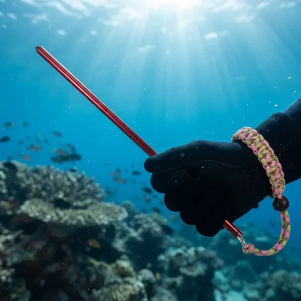 Varilla señalizadora para buceo