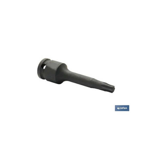 Vaso impacto 1/4 torx macho t-15