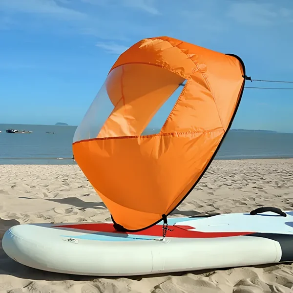Vela de viento plegable para kayak - Imagen 5
