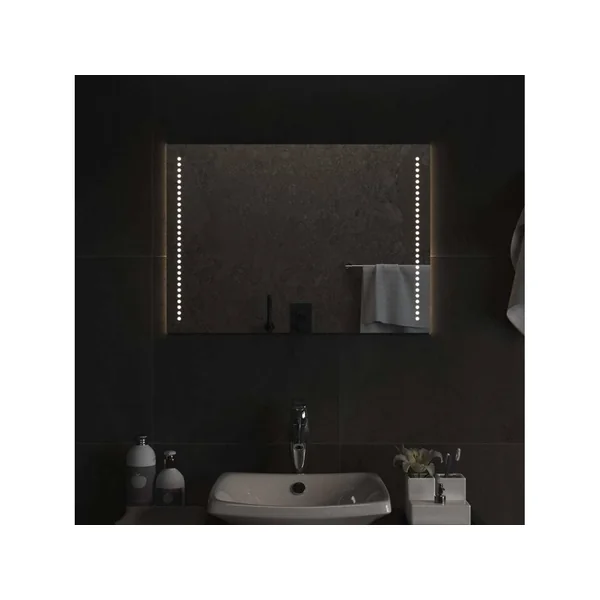 vidaXL Espejo de baño con LED 50x70 cm