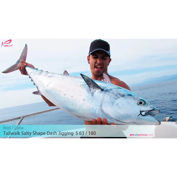 Video: Caña Tailwalk Salty Shape Dash Jigging en acción