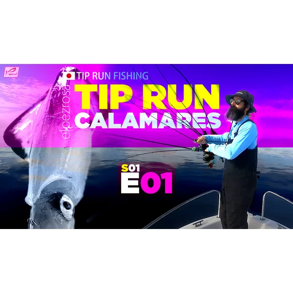 Video | Serie E01 Como pescar calamares a TIP RUN