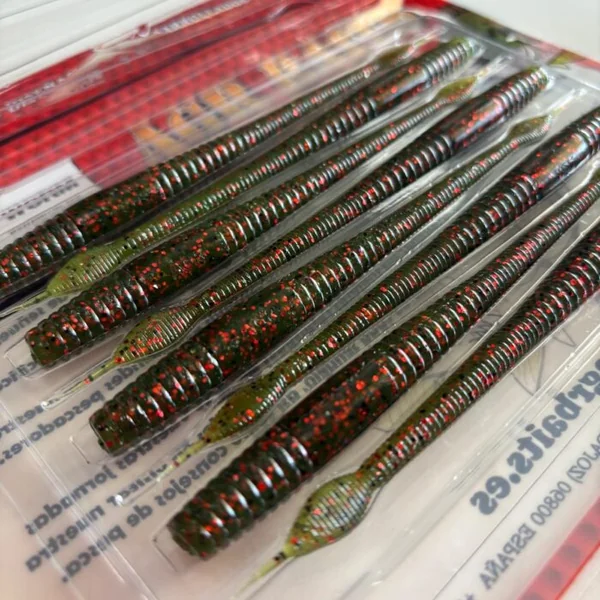 Vinilo AGR Motion Worm 5.5'' Watermelon Red