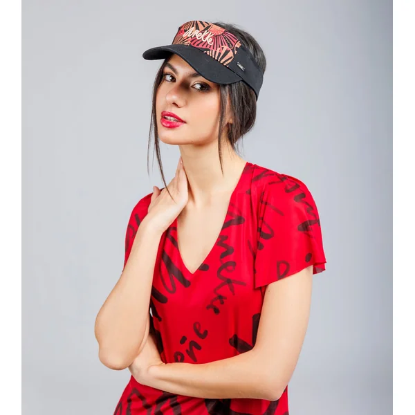 Visera negra estampada - Imagen 2