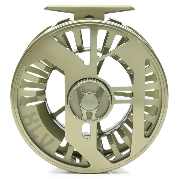 Vision XLV carrete de mosca verde plata - Imagen 5