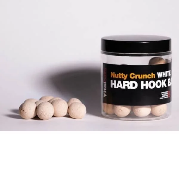 VITALBAITS HARD HOOK BAIT NUTTY CRUNCH BLANCO 18 MM