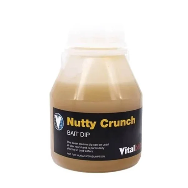 VITALBAITS NUTTY CRUNCH BAIT DIP 250 ml - Arapaima Fishing