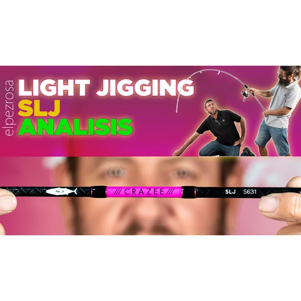Vídeo: Nuevas Cañas Crazee SLJ para Super Ligth Jigging