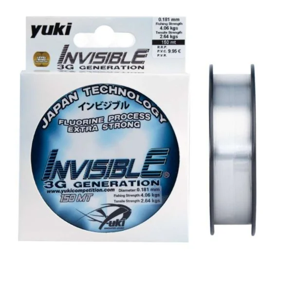 Yuki Invisible 3G 100m - Monty pesca