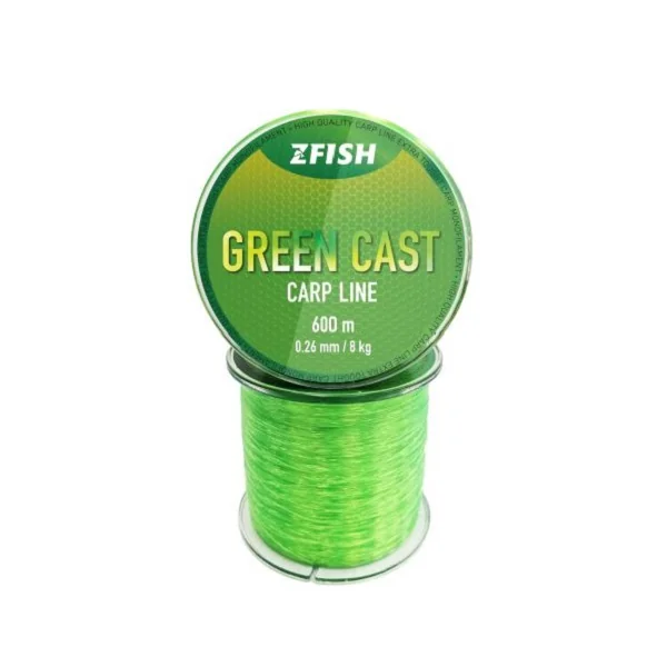 ZF GREEN CAST CARP LINE 600M 0.30 mm / 0.34 mm