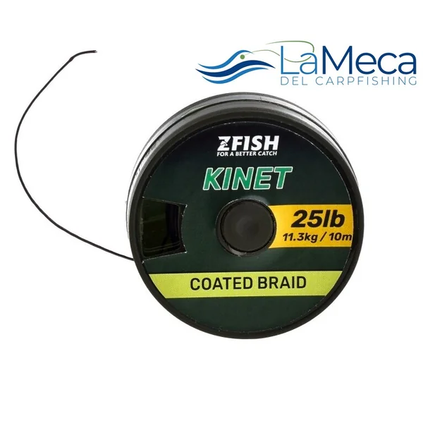 ZF KINET COATED BRAID 20LB/ 25LB/ 30LB 10 M