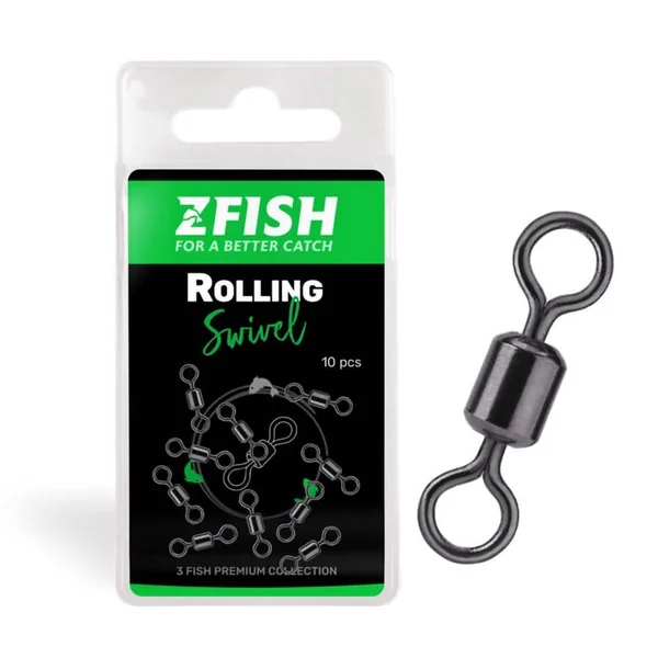 ZFISH ROLLING SWIVEL n° 8 10 unid. - Arapaima Fishing