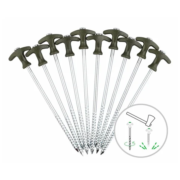 ZFISH Set de 10 Picas Clavos para Biwy - Arapaima Fishing