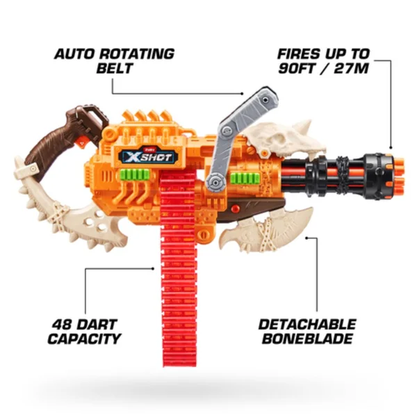 Zuru XShot Insanity Horrorfire Dread Hammer 8+ - Imagen 3