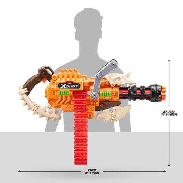 Zuru XShot Insanity Horrorfire Dread Hammer 8+ - Imagen 4