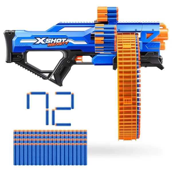 Zuru XShot Insanity Mad Mega Barrel 8+ - Imagen 4